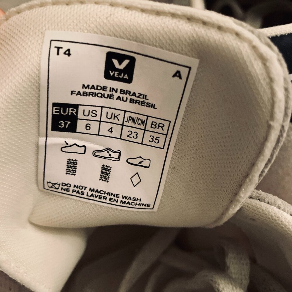 - NEW Veja SDU Rec Alveomesh Gravel/Pekin Sneaker BX15 - Picture 10 of 11